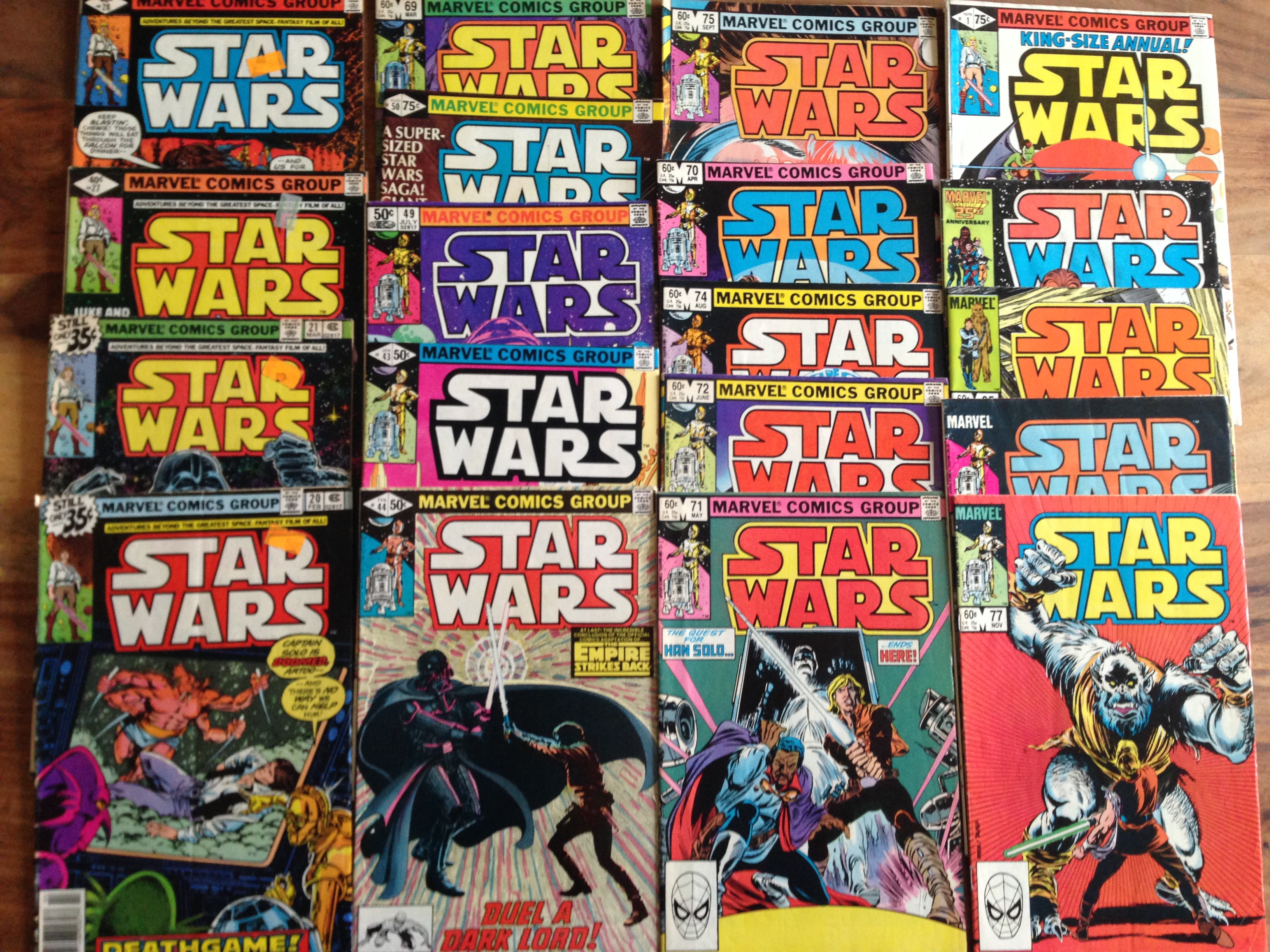 vintage star wars books